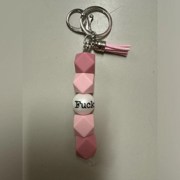 Beaded Keychain - Picture 2 of 4